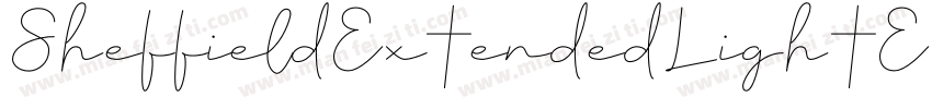 SheffieldExtendedLightExpert Regula字体转换